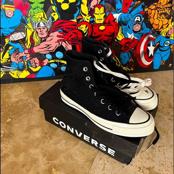 WOO X CHUCK TAYLOR ALL STAR 70 HI 'BLACK'